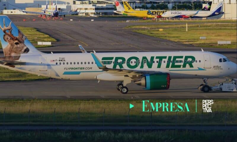 Frontier Airlines compra aerolínea Spirit