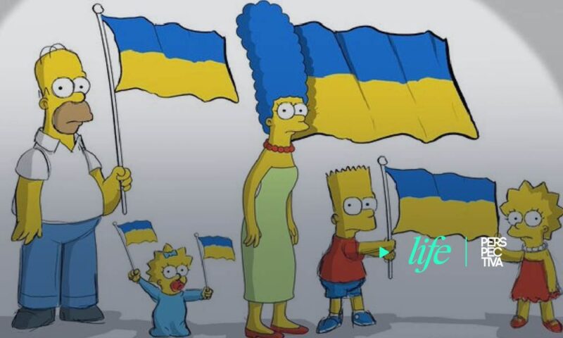 Los Simpson manifestaron su apoyo a Ucrania tras invasión de Rusia