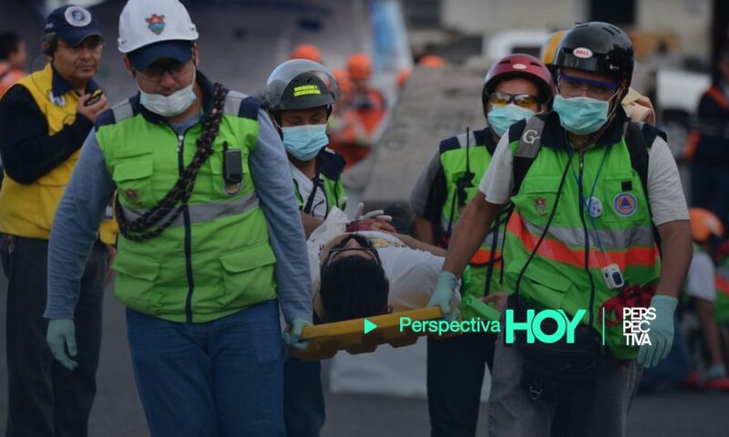 Simulacro de terremoto a 46 años de la tragedia