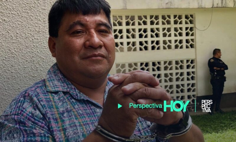 Bernardo Caal sale de prisión tras cumplir condena