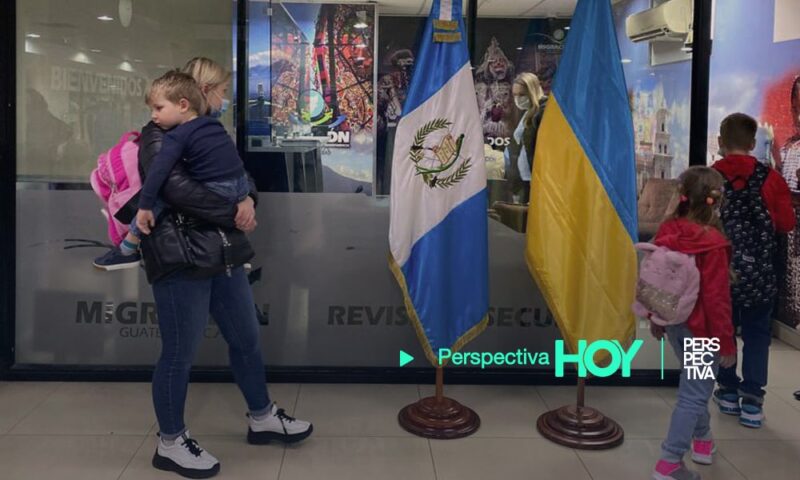 Familias ucranianas llegan a Guatemala