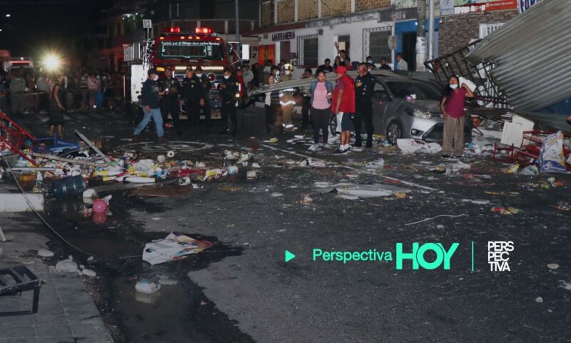 Terrible explosión por fuga de gas en Villa Canales