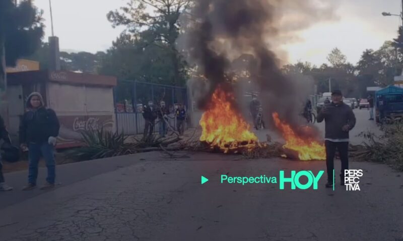 Transportistas de San Juan Sacatepéquez paralizan servicio