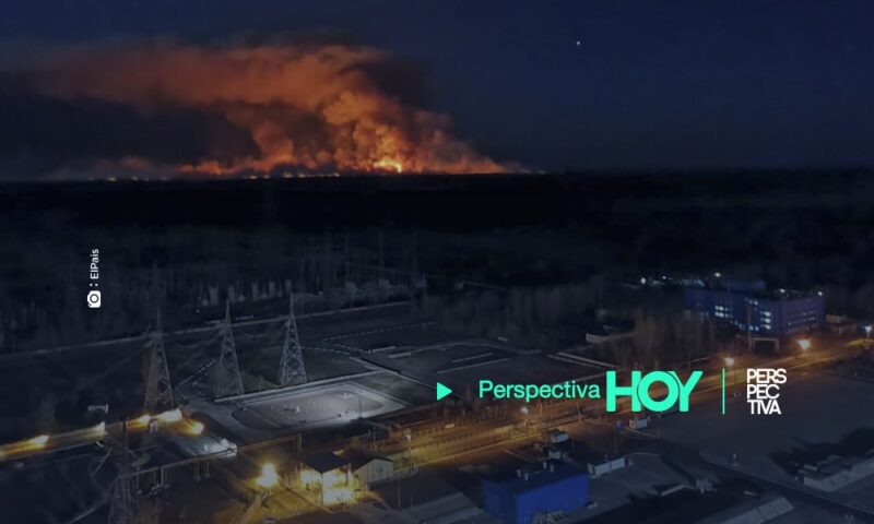 Ucrania bajo ataque: incendio en una planta nuclear tras bombardeo ruso
