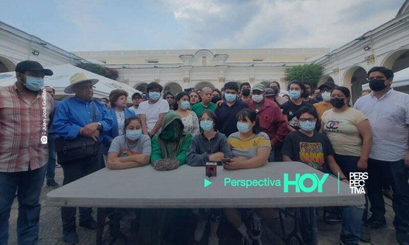 Representantes estudiantiles y facultades de la USAC desconoce a Mazariegos