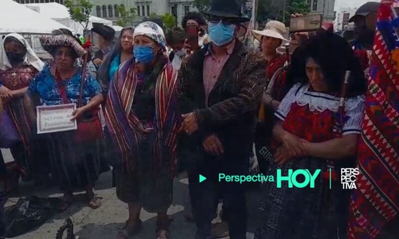 Organizaciones sociales exigen la renuncia de Alejandro Giammattei y Consuelo Porras