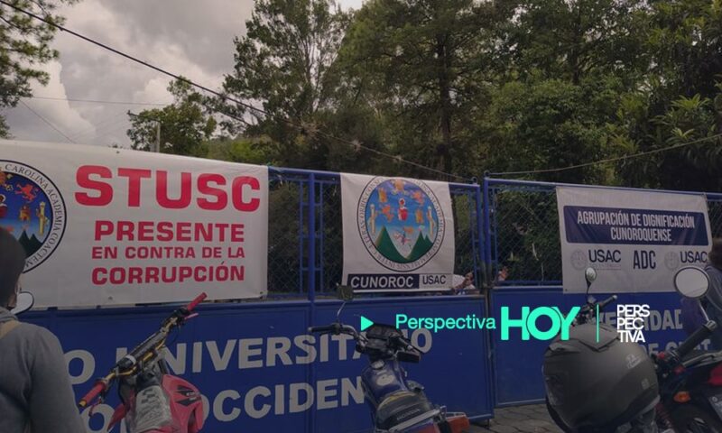 Estudiantes toman instalaciones del Cunoroc