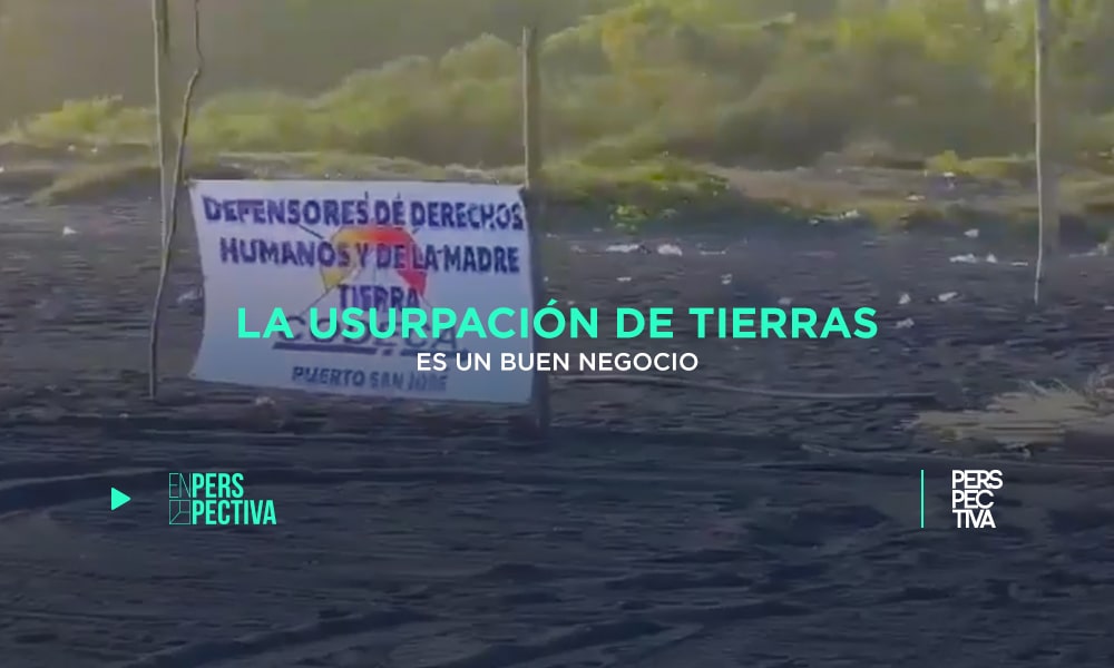 La usurpación de tierras es un buen negocio