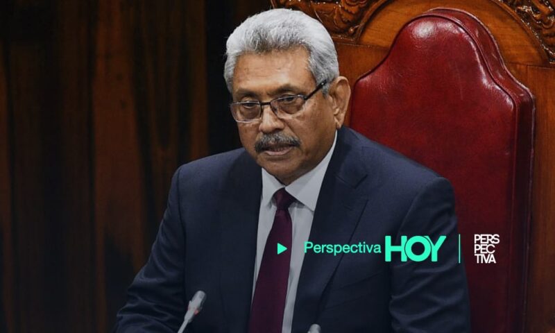 Presidente de Sri Lanka asegura que renunciará al cargo