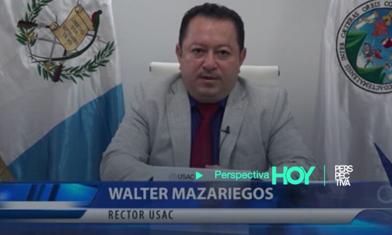 Walter Mazariegos toma posesión como rector de la USAC