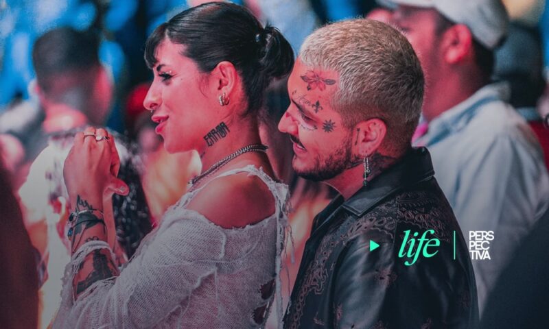 Christian Nodal y Cazzu disfrutaron concierto de Wisin & Yandel en Guatemala