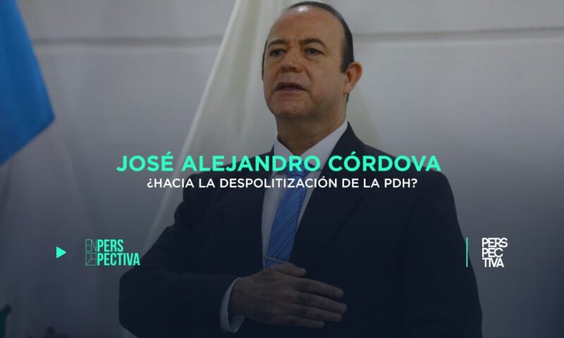 José Alejandro Córdova: ¿hacia la despolitización de la PDH?