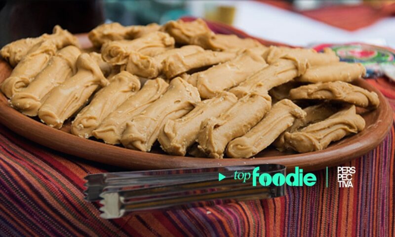 Canillita de leche, uno de los dulces típicos favoritos de Guatemala