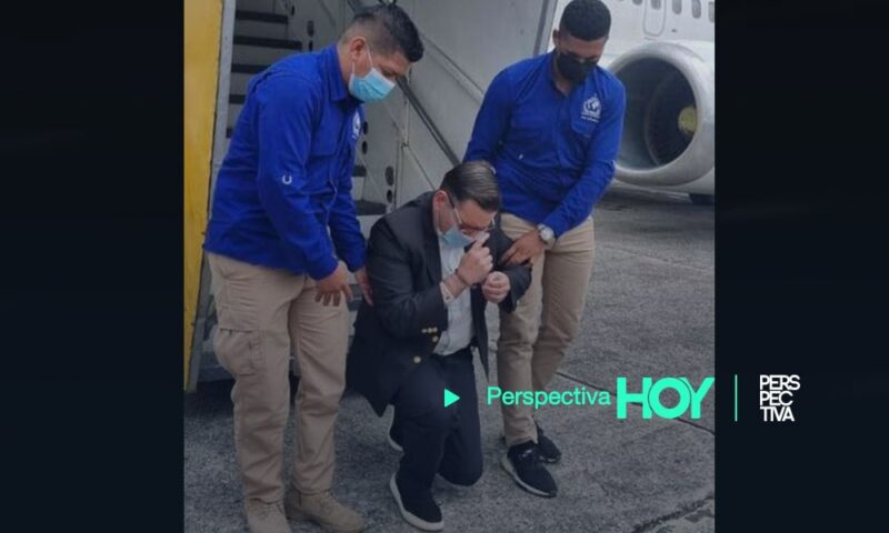 Baldizón es trasladado a Mariscal Zavala