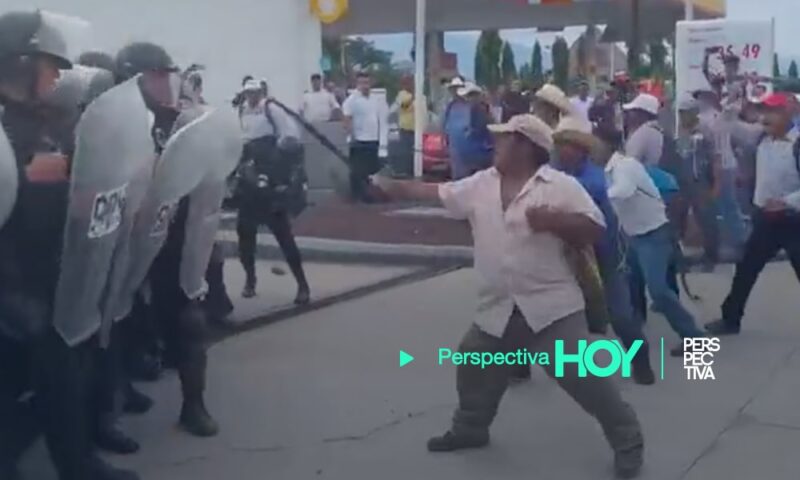 Así inició el enfrentamiento entre ex militares y PNC