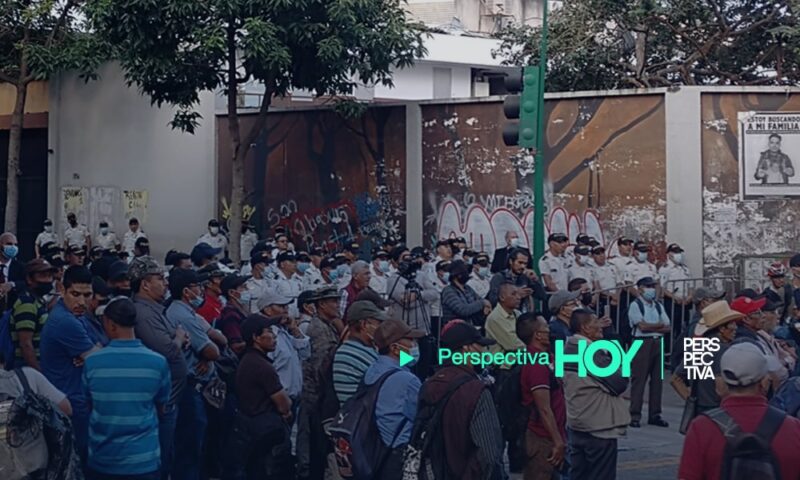 Exmilitares anuncian tres días de protestas