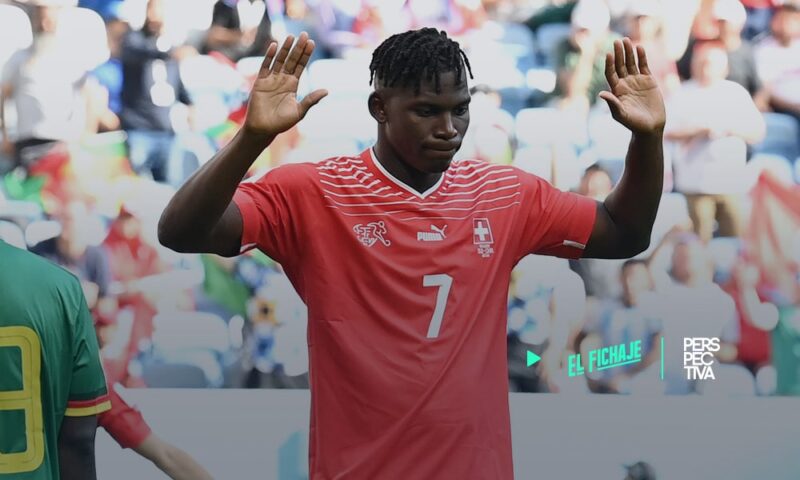 Embolo, nació en Camerún y marcó el único gol en su contra