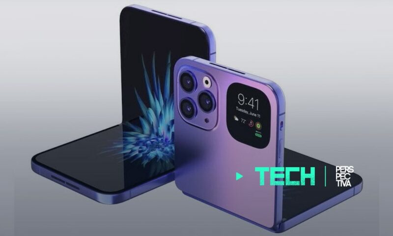 Construyen el primer iPhone plegable