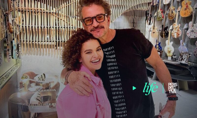 Lucerito Mijares disfruta concierto de Ricardo Arjona