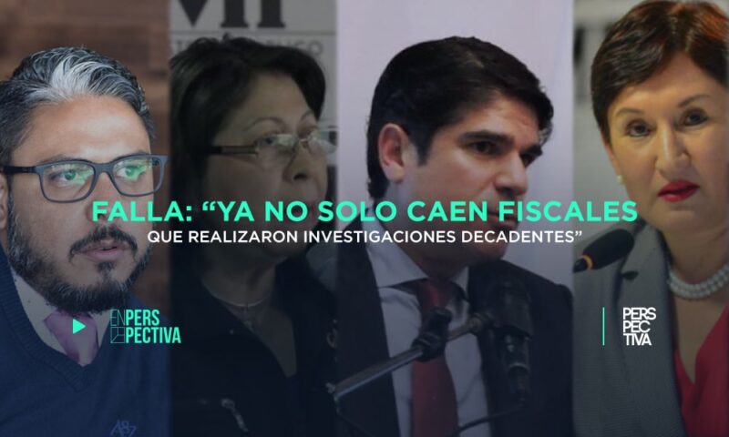 Falla: “ya no solo caen fiscales que realizaron investigaciones decadentes“