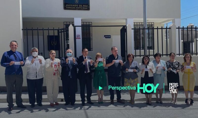 BCIE apoya apertura de nuevo Juzgado de Paz en Casillas