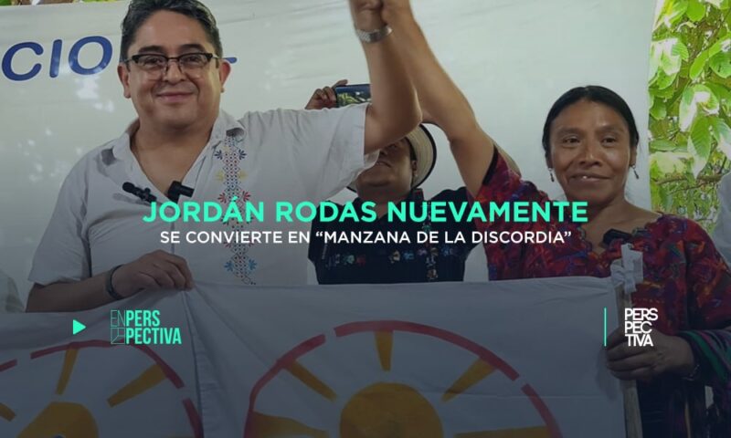 Jordán Rodas nuevamente se convierte en “manzana de la discordia”