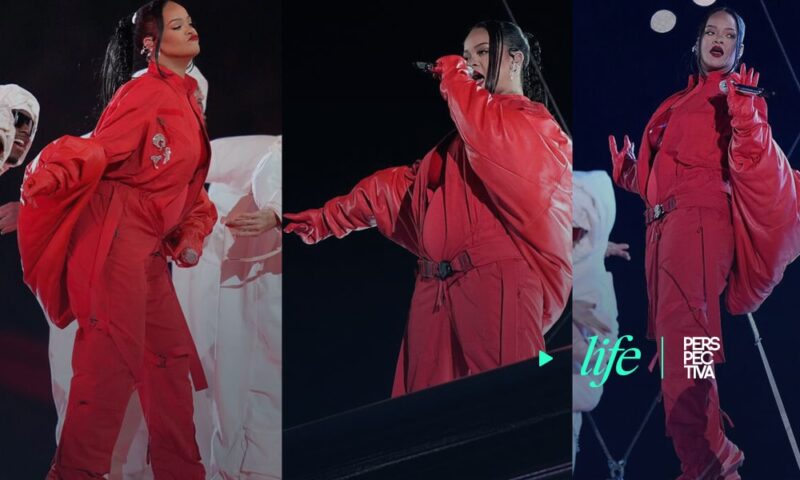 Rihanna revela embarazo durante Super Bowl