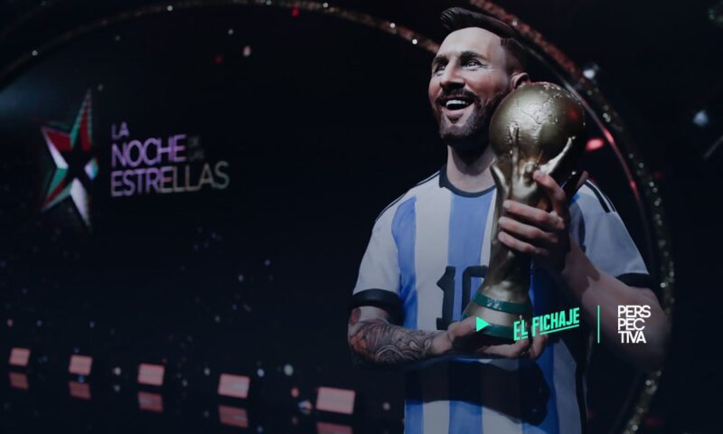 Conmebol sorprende a Lionel Messi con una estatua de tamaño real