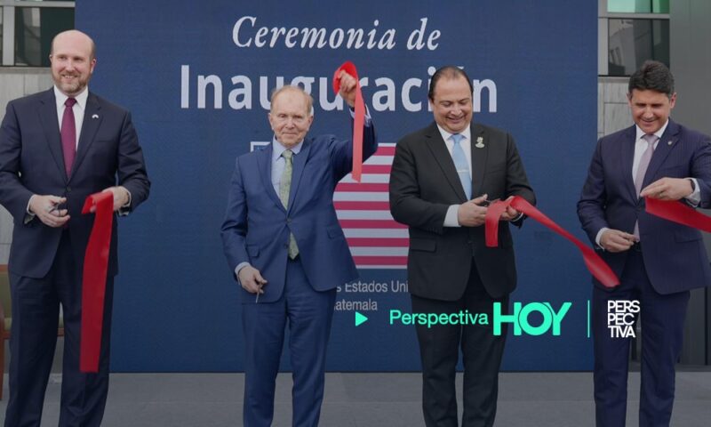 Inauguran sede de la Embajada de Estados Unidos en Guatemala