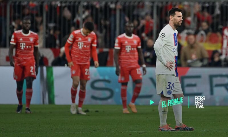 PSG se despide de Champions League, tras perder ante el Bayern Múnich