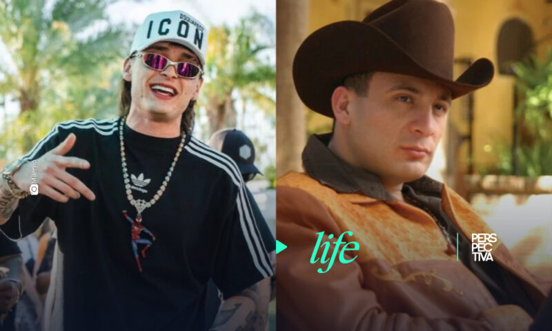 Fans comparan a Peso Pluma con Valentin Elizalde