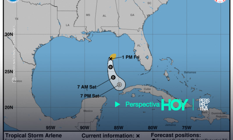 Se forma la tormenta tropical Arlene ¿Afectará a Guatemala?