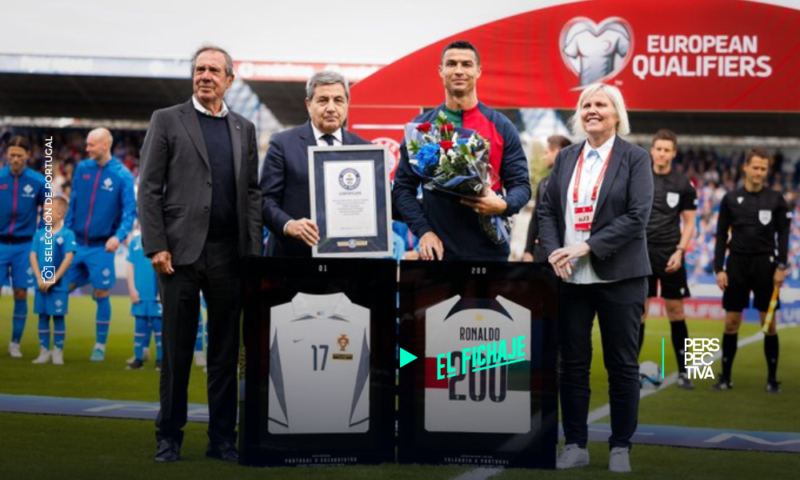 Cristiano Ronaldo alcanza Récord Guinness y le da la victoria a Portugal