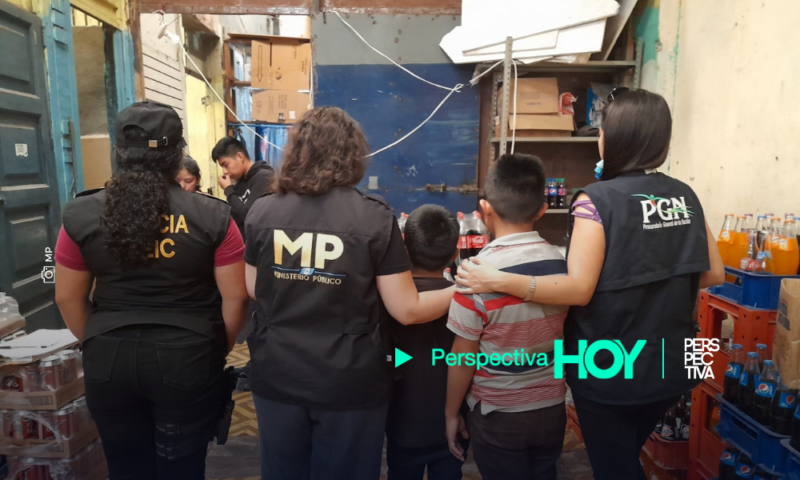 Rescatan a tres menores en operativo contra la explotación laboral infantil