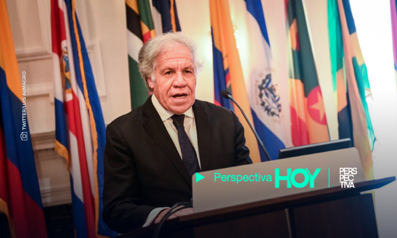 Luis Almagro: Es necesario que el 20 de agosto la ciudadanía pueda escoger libremente