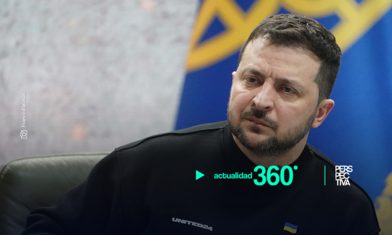 Ucrania busca diálogo con países occidentales para alcanzar una “paz justa” con Rusia