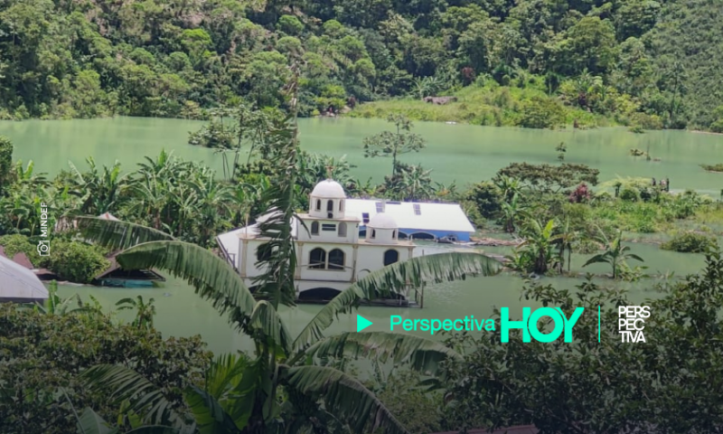 Lluvias dejan a comunidad de Barillas, Huehuetenango bajo el agua