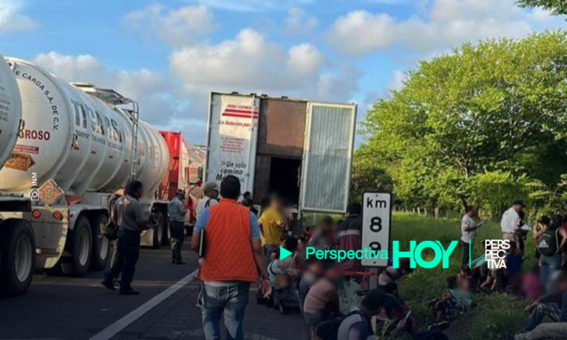 Rescatan a 177 migrantes guatemaltecos en Veracruz; 58 son menores de edad