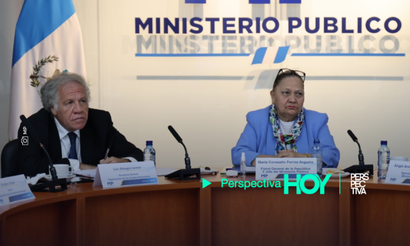 Porras asegura a Almagro que el trabajo del MP se encuentra “basado en la legalidad”