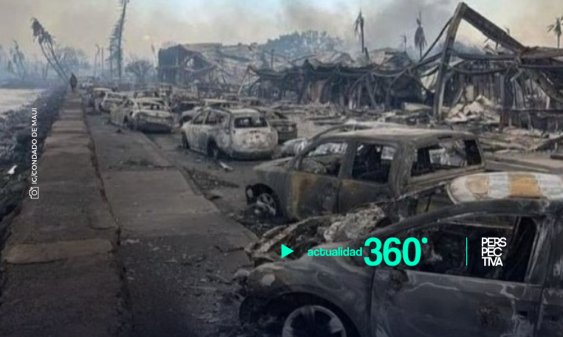 Autoridades reportan más de 30 fallecidos por incendios forestales en Maui, Hawaii