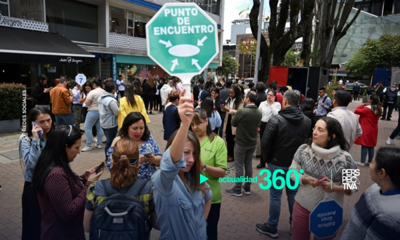 ¡Alarma! Un fuerte sismo de 6.1 sacude el centro de Colombia