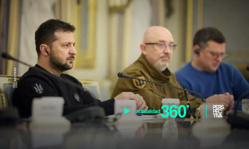 Zelensky reemplaza al ministro de Defensa ucraniano Oleksiy Reznikov