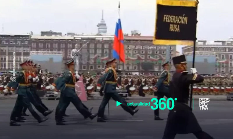 AMLO justifica la presencia de un contingente ruso en el Desfile de Independencia