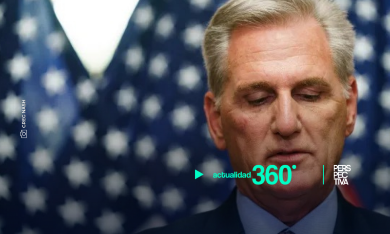 Kevin McCarthy, removido como presidente de la Cámara Baja de EE. UU.