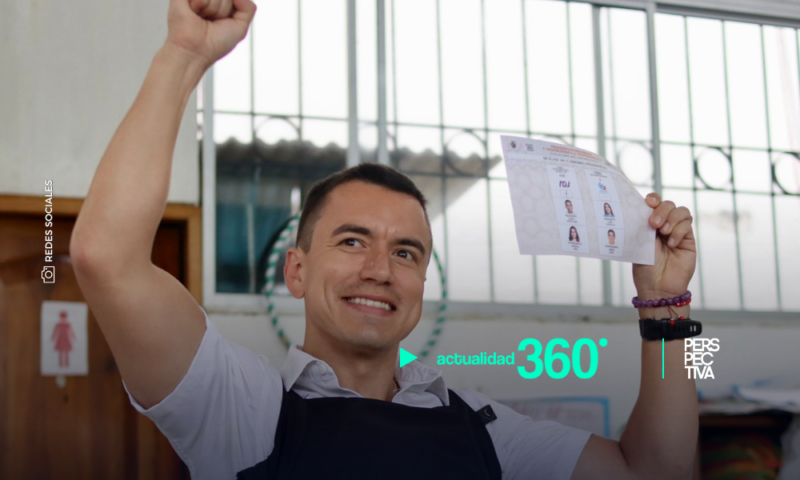 El empresario y ex legislador de 35 años Daniel Noboa, es el nuevo presidente de Ecuador