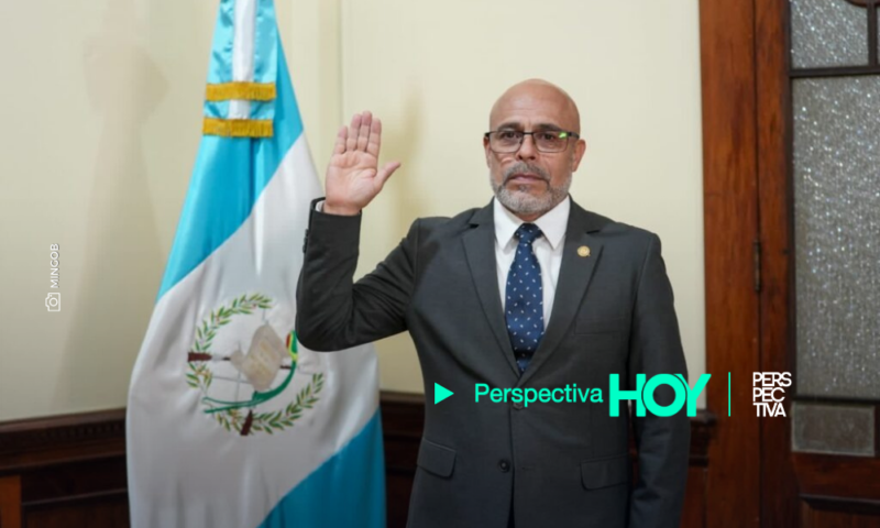 Tras renuncia de Barrientos; asume Byron René Bor Illescas como nuevo titular del Mingob