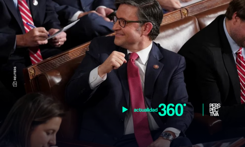 EE. UU.: Republicanos eligen a Mike Johnson como presidente de la Cámara de Representantes
