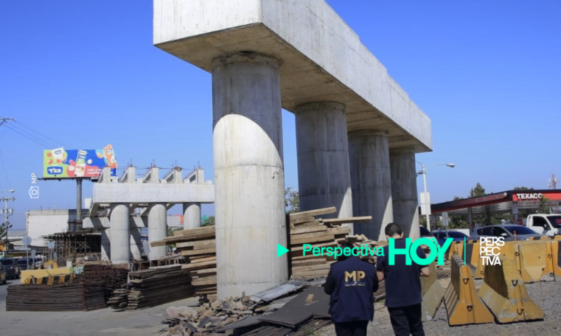 MP investiga posibles “irregularidades” en paso a desnivel inconcluso en zona 11