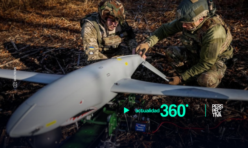 Ucrania lanzó un ataque masivo con drones; Rusia asegura que fueron interceptados