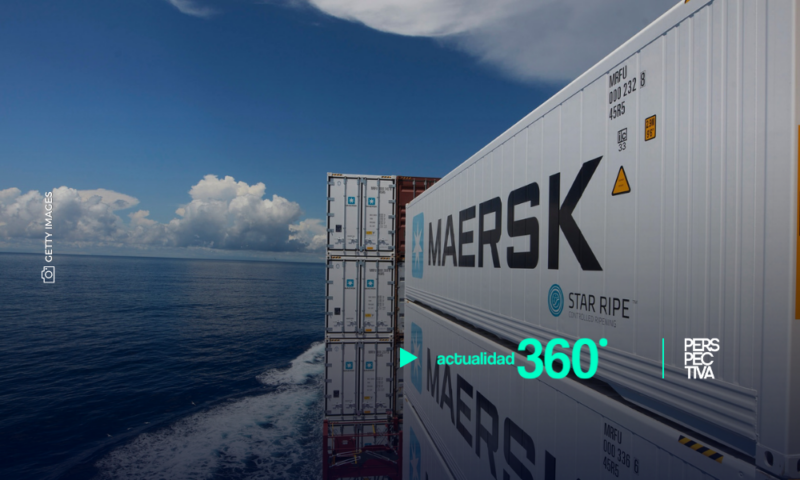 Por sequía, Maersk usará transporte ferroviario para evitar el Canal de Panamá